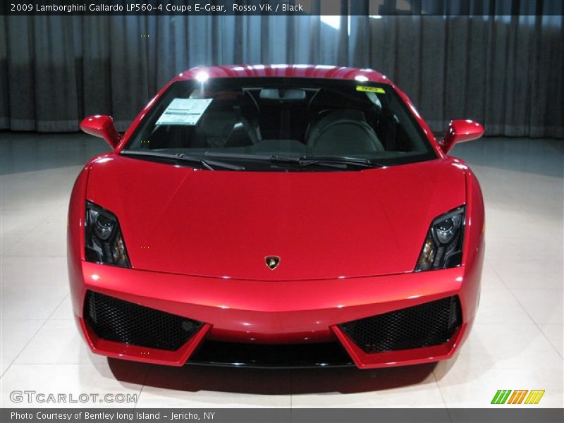 Rosso Vik / Black 2009 Lamborghini Gallardo LP560-4 Coupe E-Gear