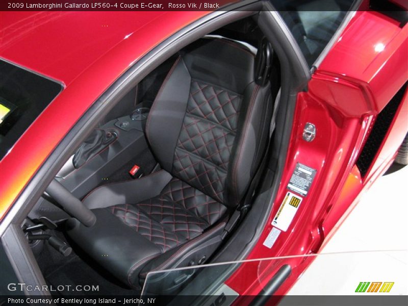 Rosso Vik / Black 2009 Lamborghini Gallardo LP560-4 Coupe E-Gear