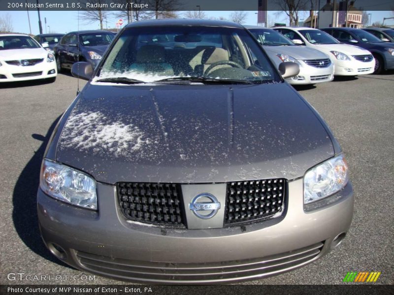 Radium Gray / Taupe 2004 Nissan Sentra 1.8 S
