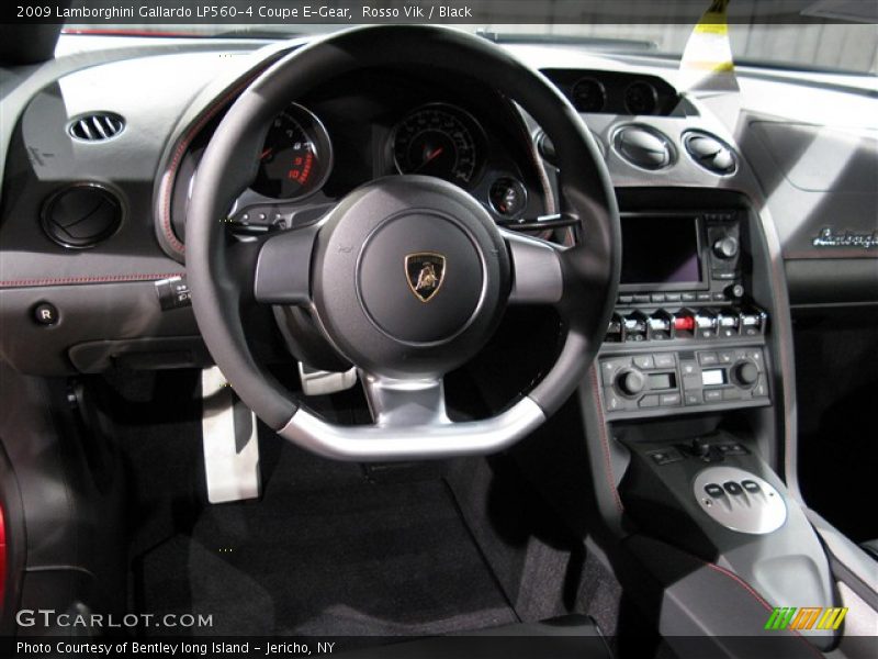 Rosso Vik / Black 2009 Lamborghini Gallardo LP560-4 Coupe E-Gear