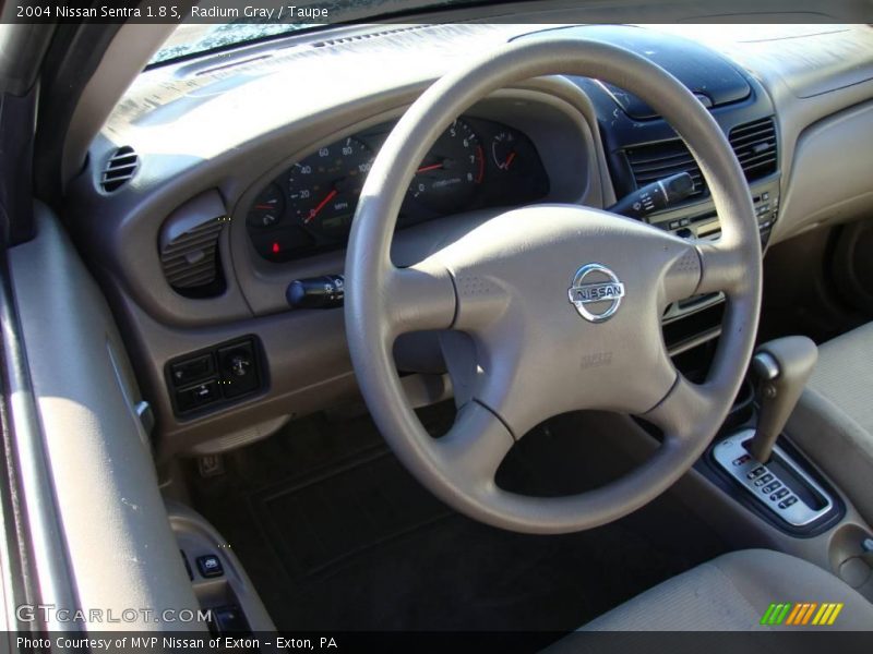 Radium Gray / Taupe 2004 Nissan Sentra 1.8 S