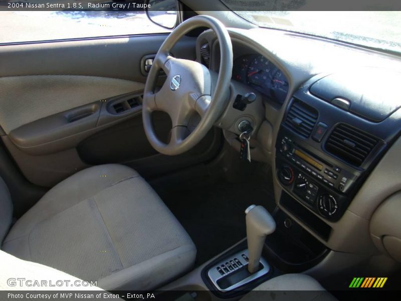 Radium Gray / Taupe 2004 Nissan Sentra 1.8 S