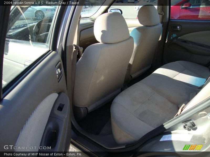 Radium Gray / Taupe 2004 Nissan Sentra 1.8 S