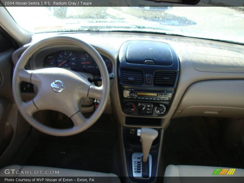 Radium Gray / Taupe 2004 Nissan Sentra 1.8 S