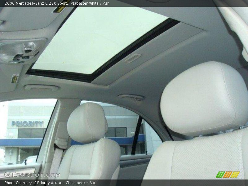 Alabaster White / Ash 2006 Mercedes-Benz C 230 Sport