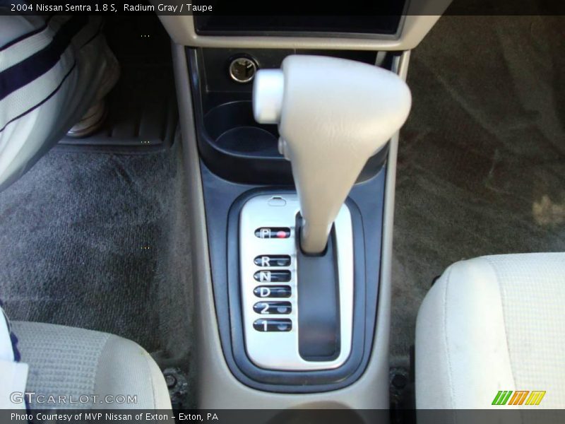 Radium Gray / Taupe 2004 Nissan Sentra 1.8 S