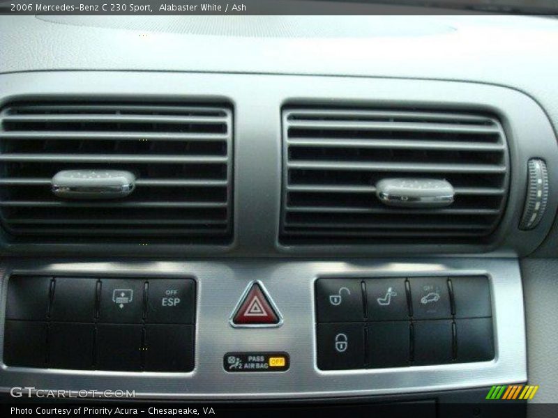 Alabaster White / Ash 2006 Mercedes-Benz C 230 Sport