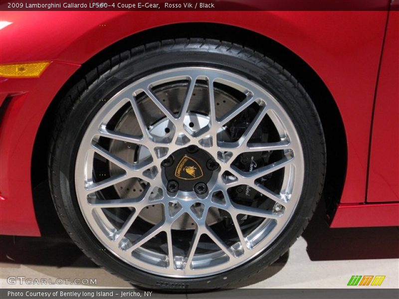 Rosso Vik / Black 2009 Lamborghini Gallardo LP560-4 Coupe E-Gear