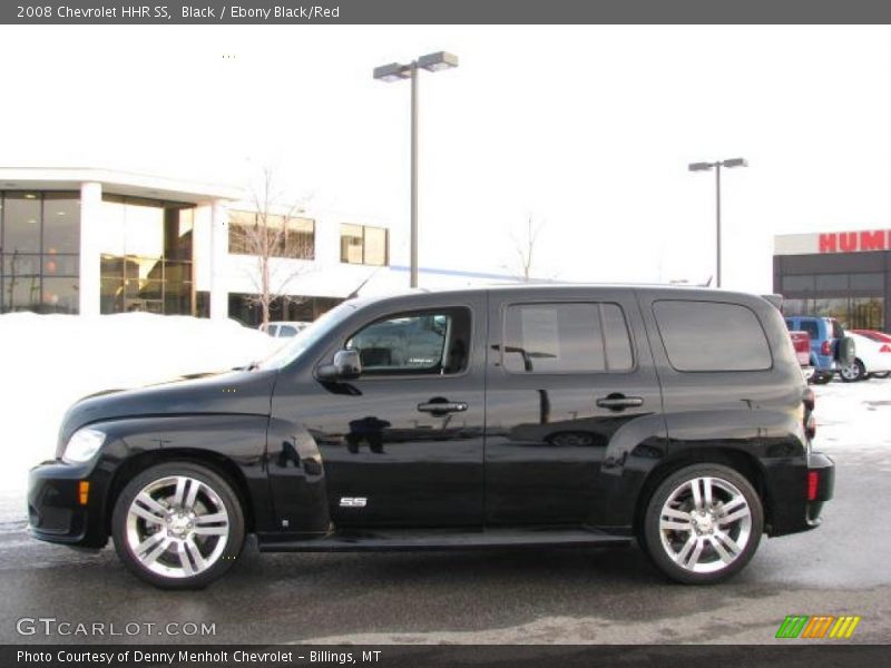 Black / Ebony Black/Red 2008 Chevrolet HHR SS