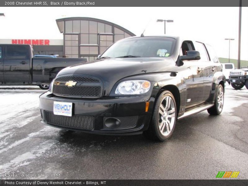 Black / Ebony Black/Red 2008 Chevrolet HHR SS