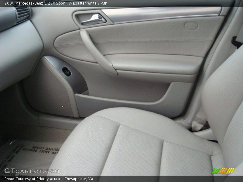 Alabaster White / Ash 2006 Mercedes-Benz C 230 Sport