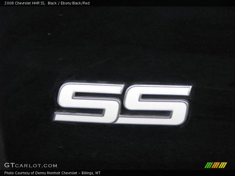 Black / Ebony Black/Red 2008 Chevrolet HHR SS