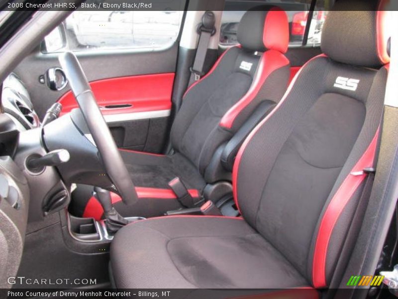 Black / Ebony Black/Red 2008 Chevrolet HHR SS
