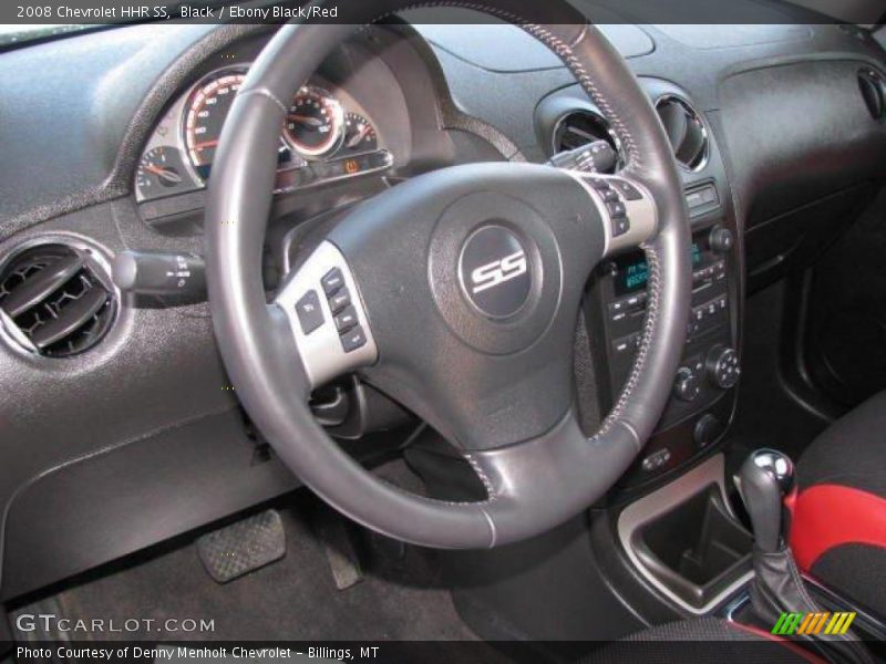 Black / Ebony Black/Red 2008 Chevrolet HHR SS