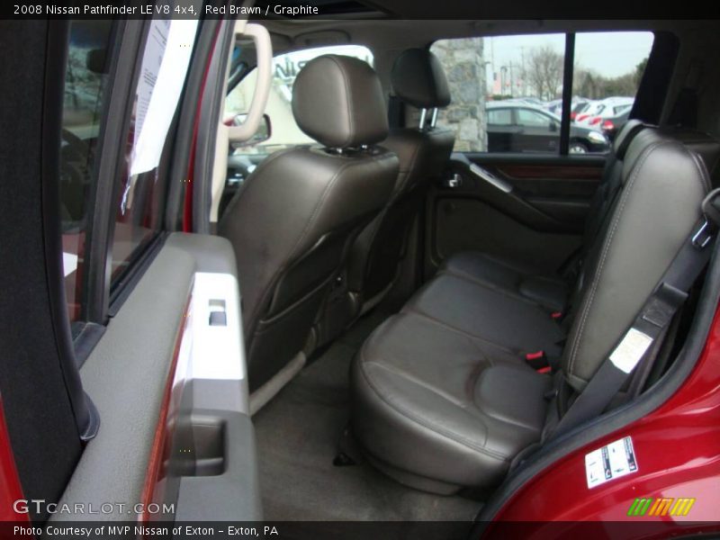 Red Brawn / Graphite 2008 Nissan Pathfinder LE V8 4x4