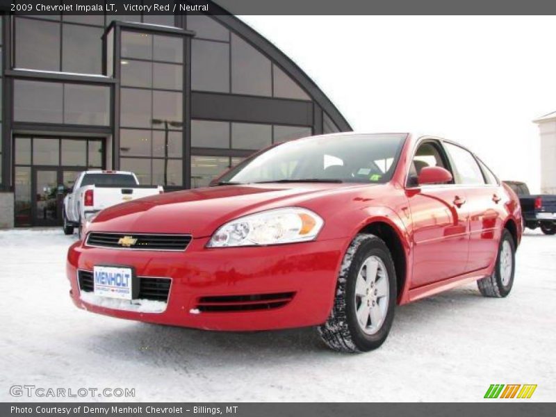 Victory Red / Neutral 2009 Chevrolet Impala LT