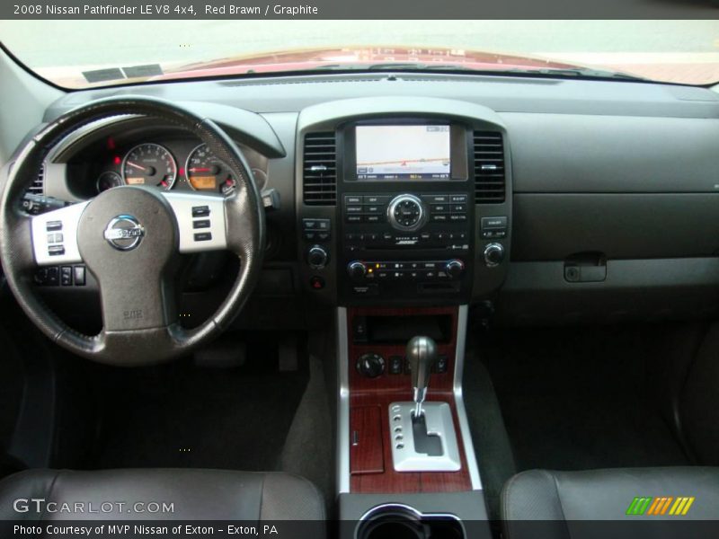 Red Brawn / Graphite 2008 Nissan Pathfinder LE V8 4x4