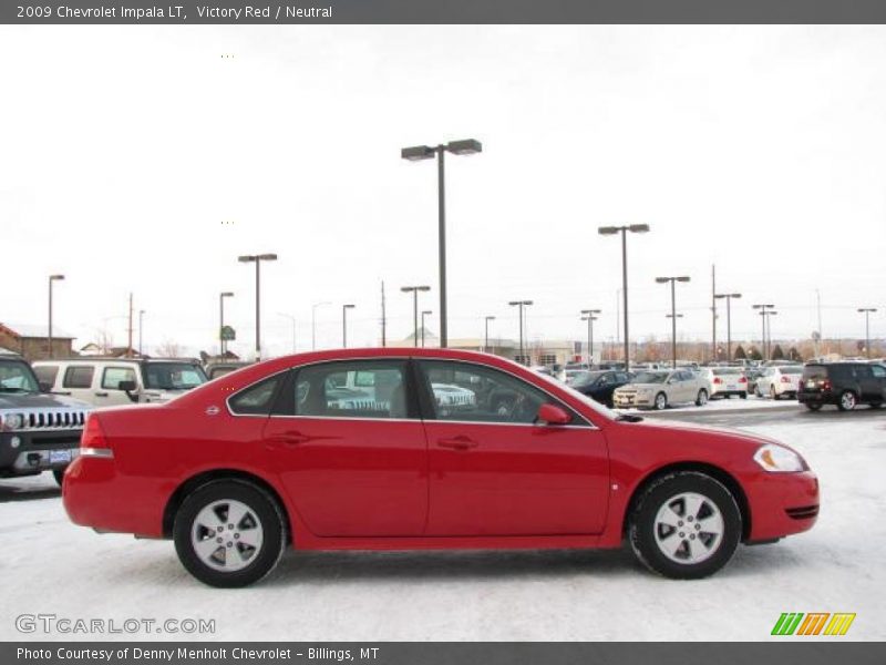 Victory Red / Neutral 2009 Chevrolet Impala LT