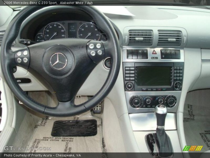 Alabaster White / Ash 2006 Mercedes-Benz C 230 Sport