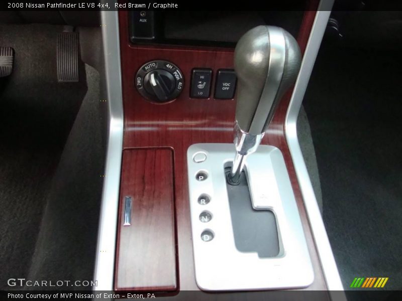 Red Brawn / Graphite 2008 Nissan Pathfinder LE V8 4x4