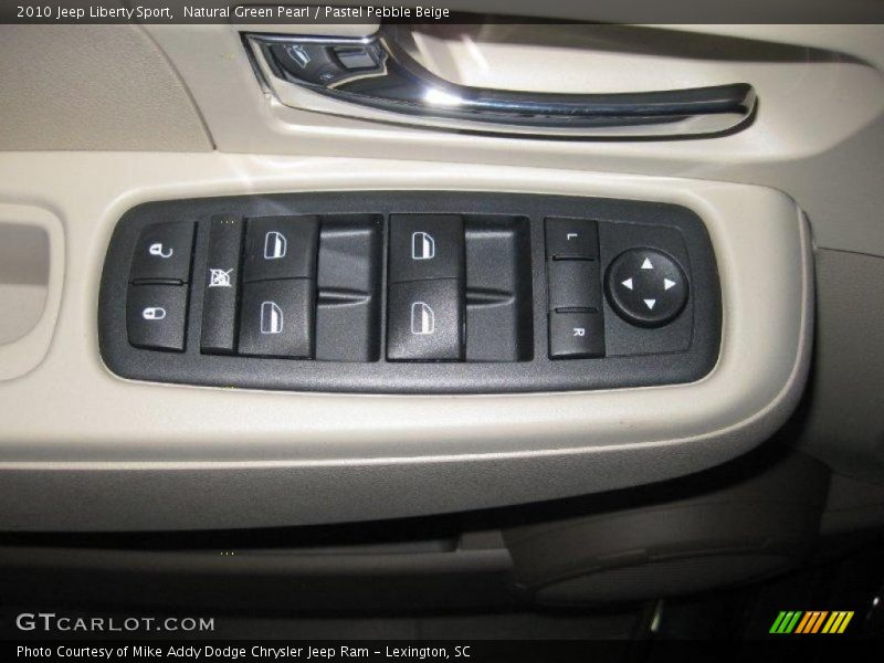 Natural Green Pearl / Pastel Pebble Beige 2010 Jeep Liberty Sport