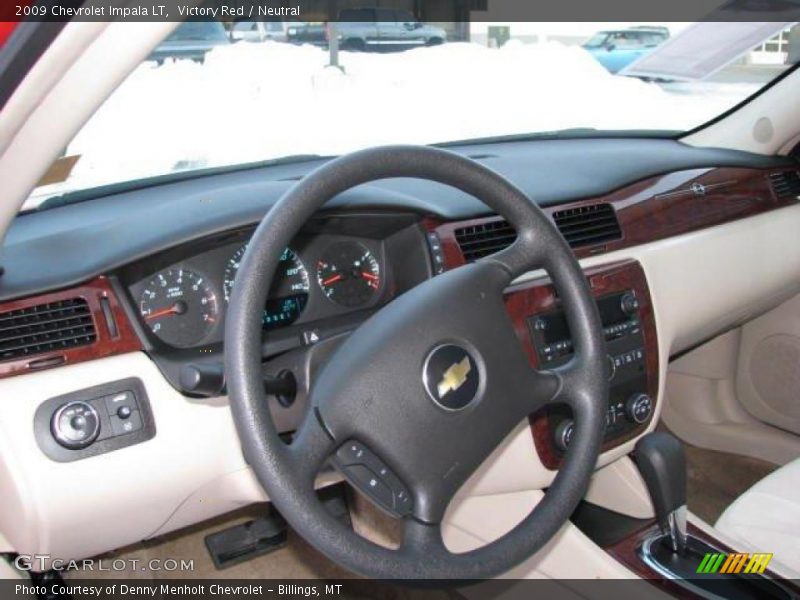 Victory Red / Neutral 2009 Chevrolet Impala LT