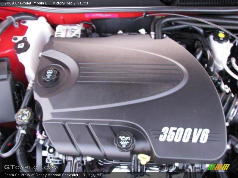 Victory Red / Neutral 2009 Chevrolet Impala LT