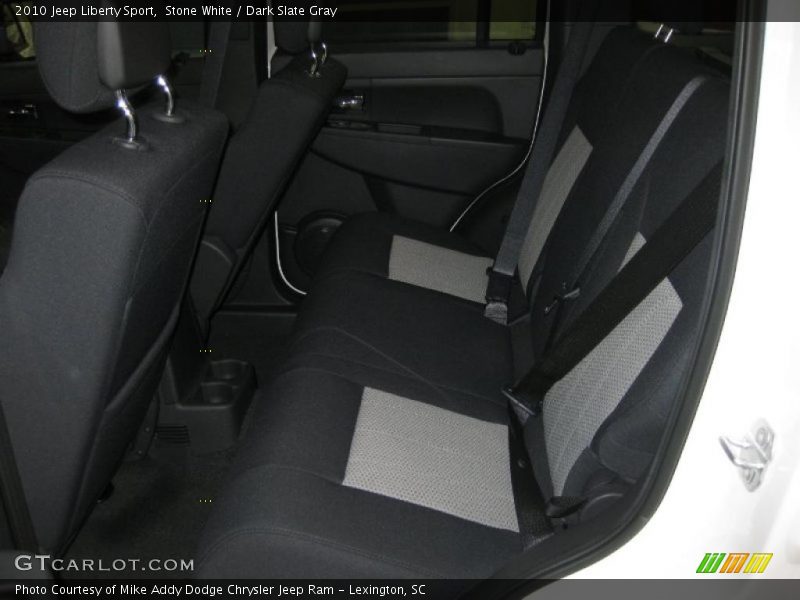 Stone White / Dark Slate Gray 2010 Jeep Liberty Sport