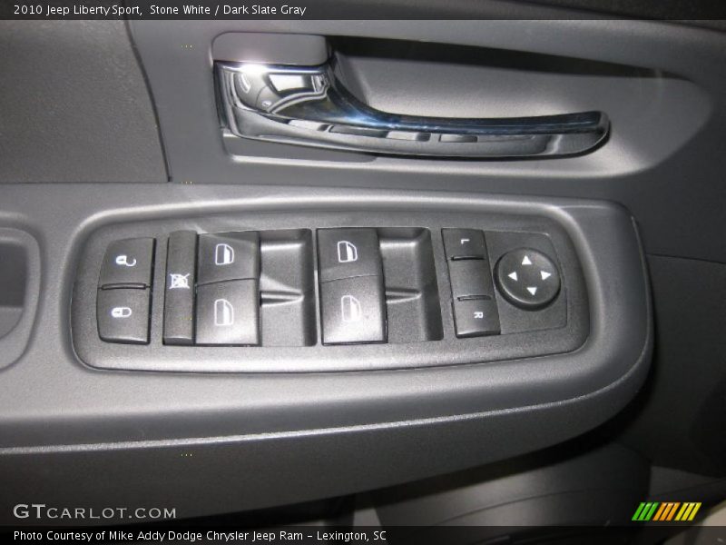Stone White / Dark Slate Gray 2010 Jeep Liberty Sport
