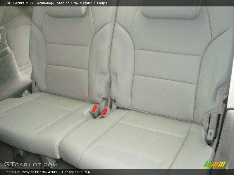 Sterling Gray Metallic / Taupe 2008 Acura MDX Technology