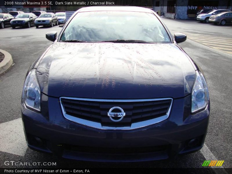 Dark Slate Metallic / Charcoal Black 2008 Nissan Maxima 3.5 SE
