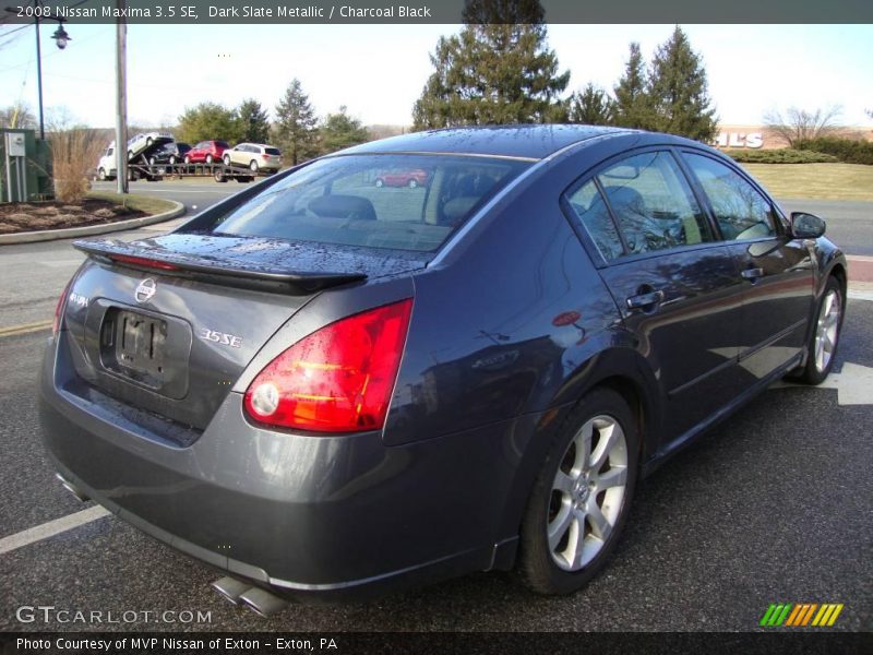 Dark Slate Metallic / Charcoal Black 2008 Nissan Maxima 3.5 SE