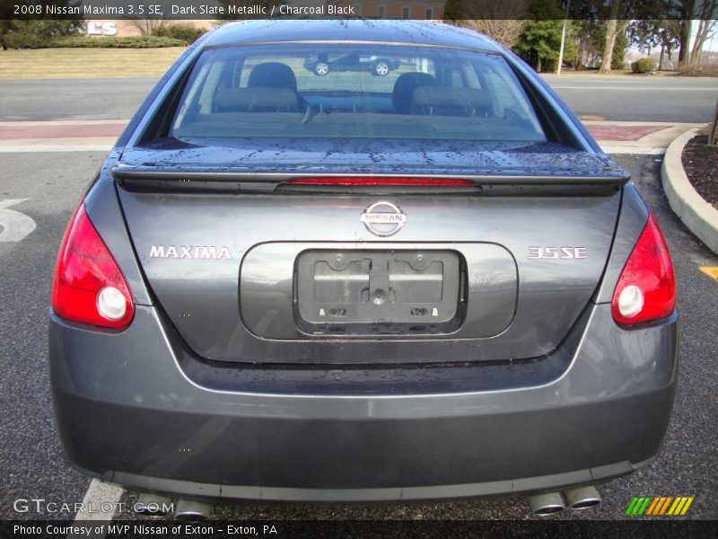 Dark Slate Metallic / Charcoal Black 2008 Nissan Maxima 3.5 SE