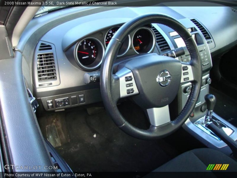 Dark Slate Metallic / Charcoal Black 2008 Nissan Maxima 3.5 SE