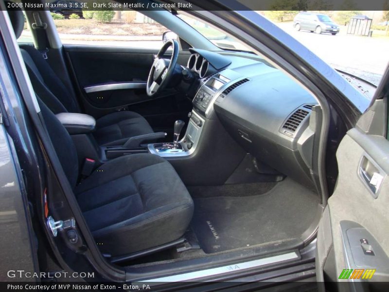 Dark Slate Metallic / Charcoal Black 2008 Nissan Maxima 3.5 SE