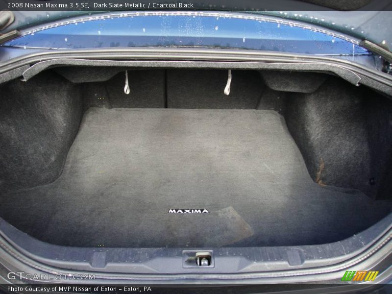Dark Slate Metallic / Charcoal Black 2008 Nissan Maxima 3.5 SE