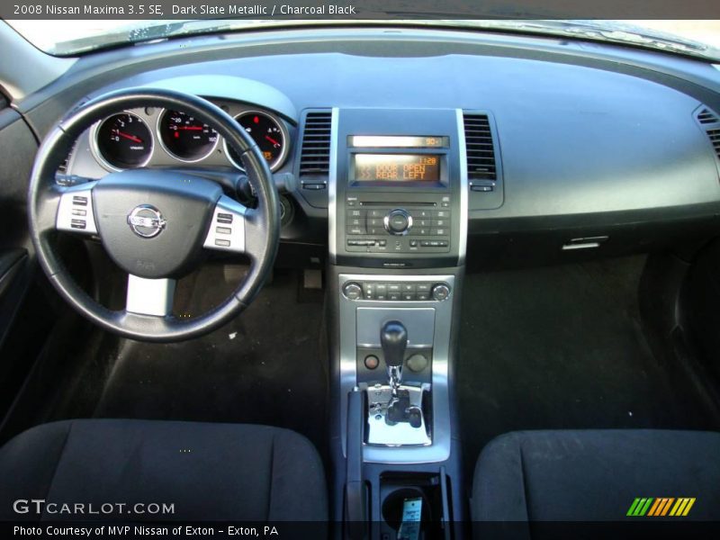 Dark Slate Metallic / Charcoal Black 2008 Nissan Maxima 3.5 SE