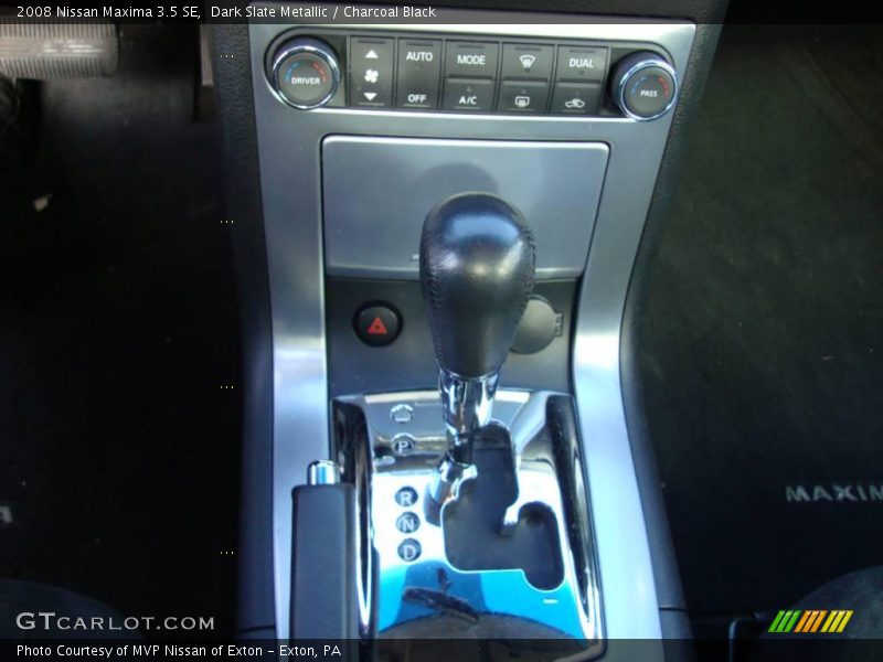 Dark Slate Metallic / Charcoal Black 2008 Nissan Maxima 3.5 SE