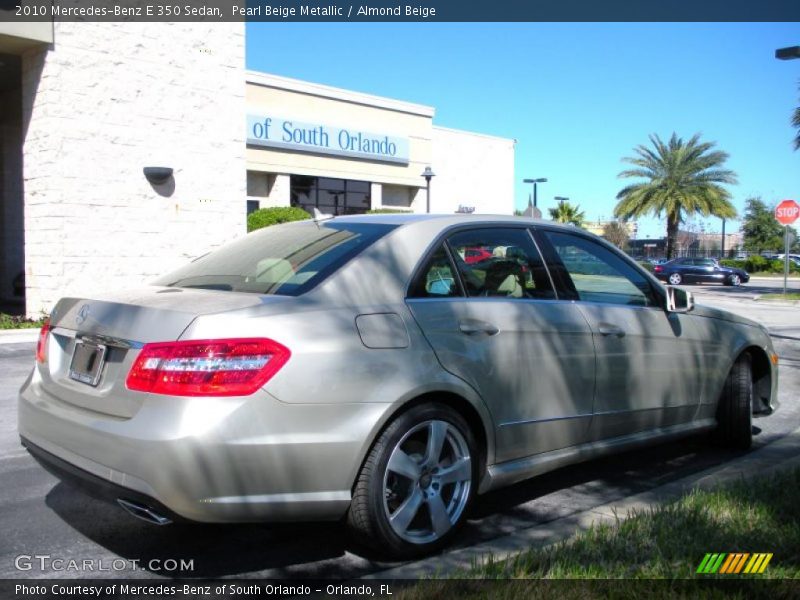 Pearl Beige Metallic / Almond Beige 2010 Mercedes-Benz E 350 Sedan