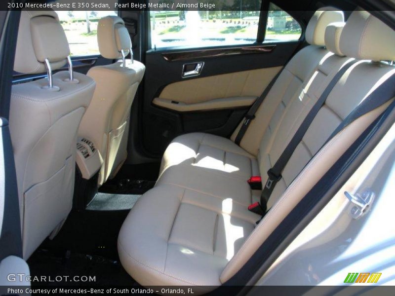 Pearl Beige Metallic / Almond Beige 2010 Mercedes-Benz E 350 Sedan