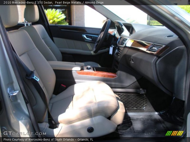 Pearl Beige Metallic / Almond Beige 2010 Mercedes-Benz E 350 Sedan