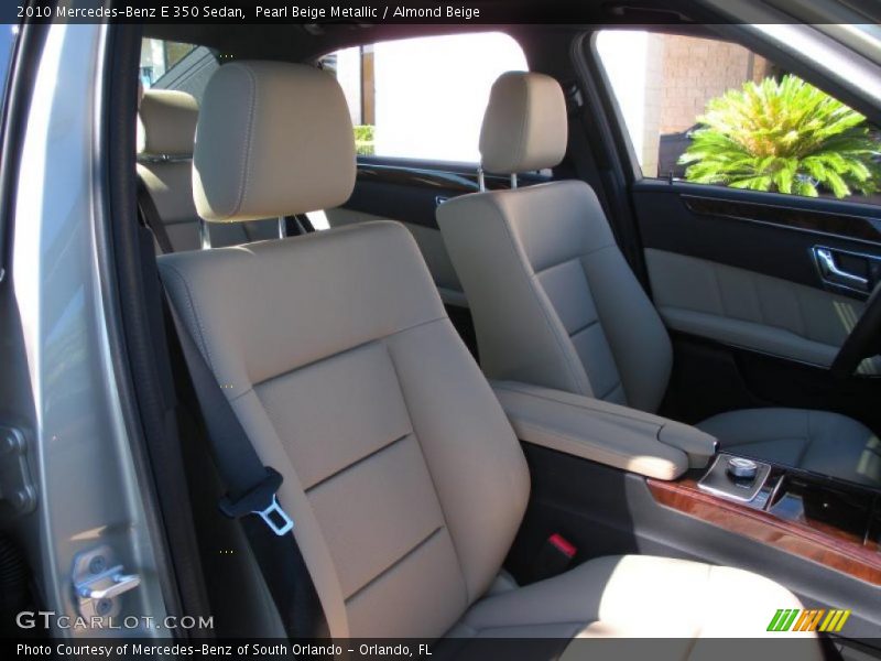 Pearl Beige Metallic / Almond Beige 2010 Mercedes-Benz E 350 Sedan