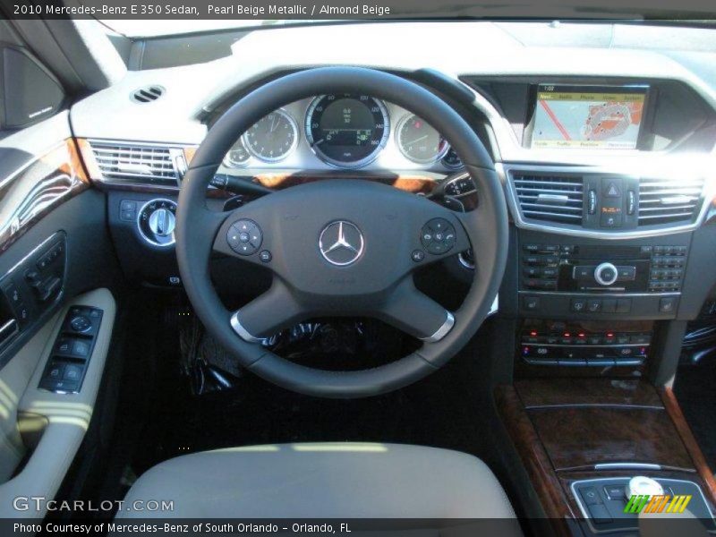 Pearl Beige Metallic / Almond Beige 2010 Mercedes-Benz E 350 Sedan