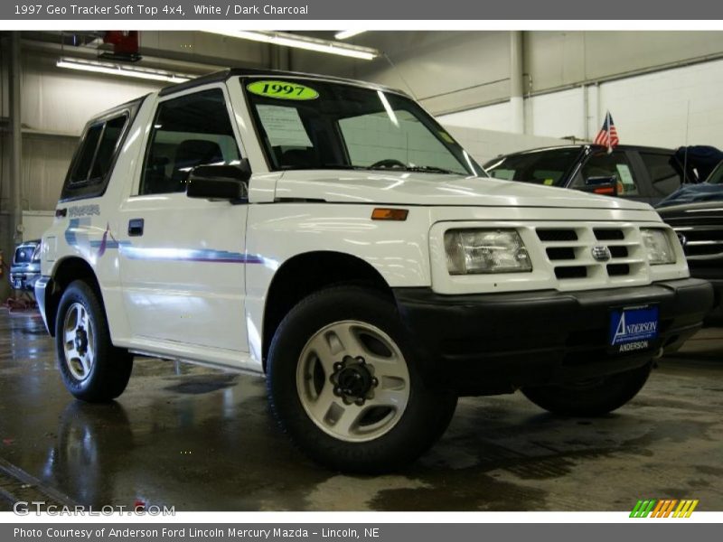 Front 3/4 View of 1997 Tracker Soft Top 4x4