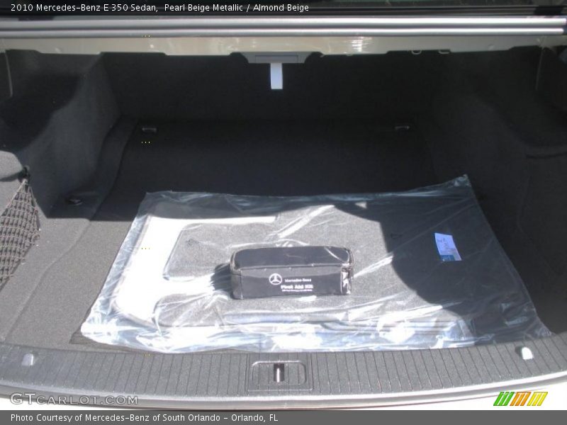 Pearl Beige Metallic / Almond Beige 2010 Mercedes-Benz E 350 Sedan