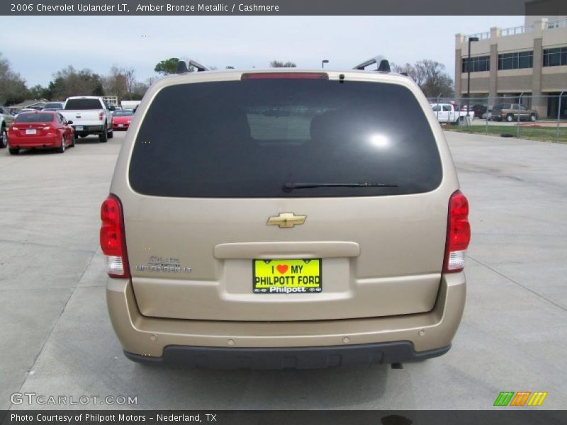 Amber Bronze Metallic / Cashmere 2006 Chevrolet Uplander LT