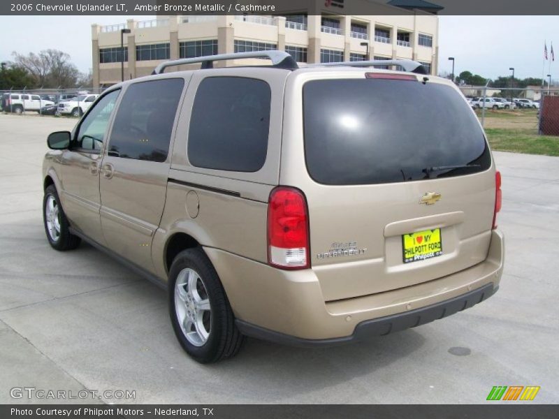 Amber Bronze Metallic / Cashmere 2006 Chevrolet Uplander LT