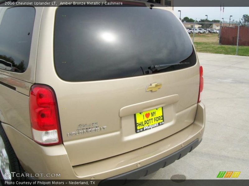 Amber Bronze Metallic / Cashmere 2006 Chevrolet Uplander LT