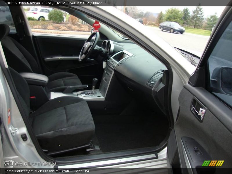 Liquid Silver Metallic / Black 2006 Nissan Maxima 3.5 SE