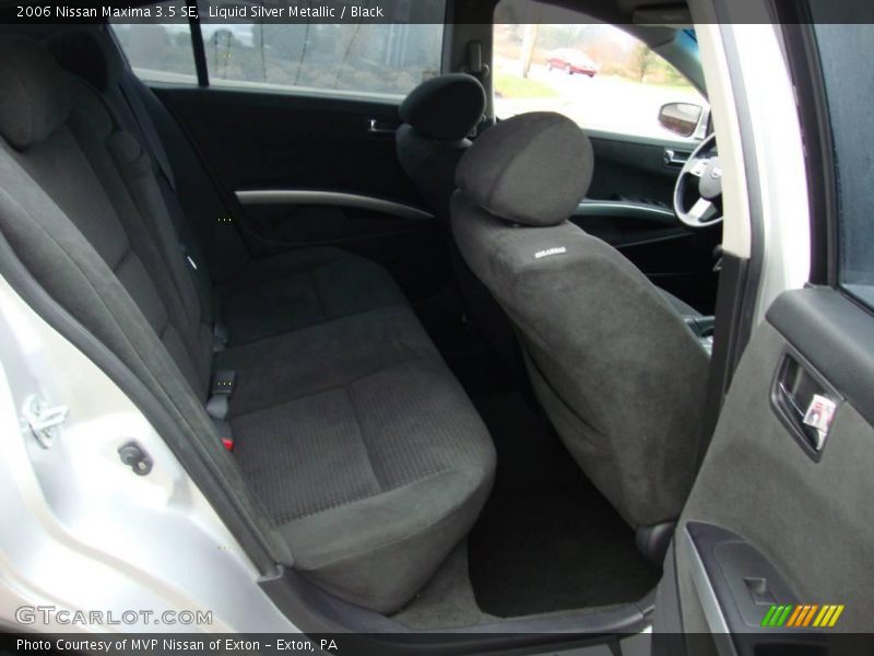 Liquid Silver Metallic / Black 2006 Nissan Maxima 3.5 SE